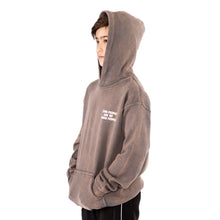 Load image into Gallery viewer, Kid&#39;s Vintage Charcoal Grey Kind people Hoodie - Unisex
